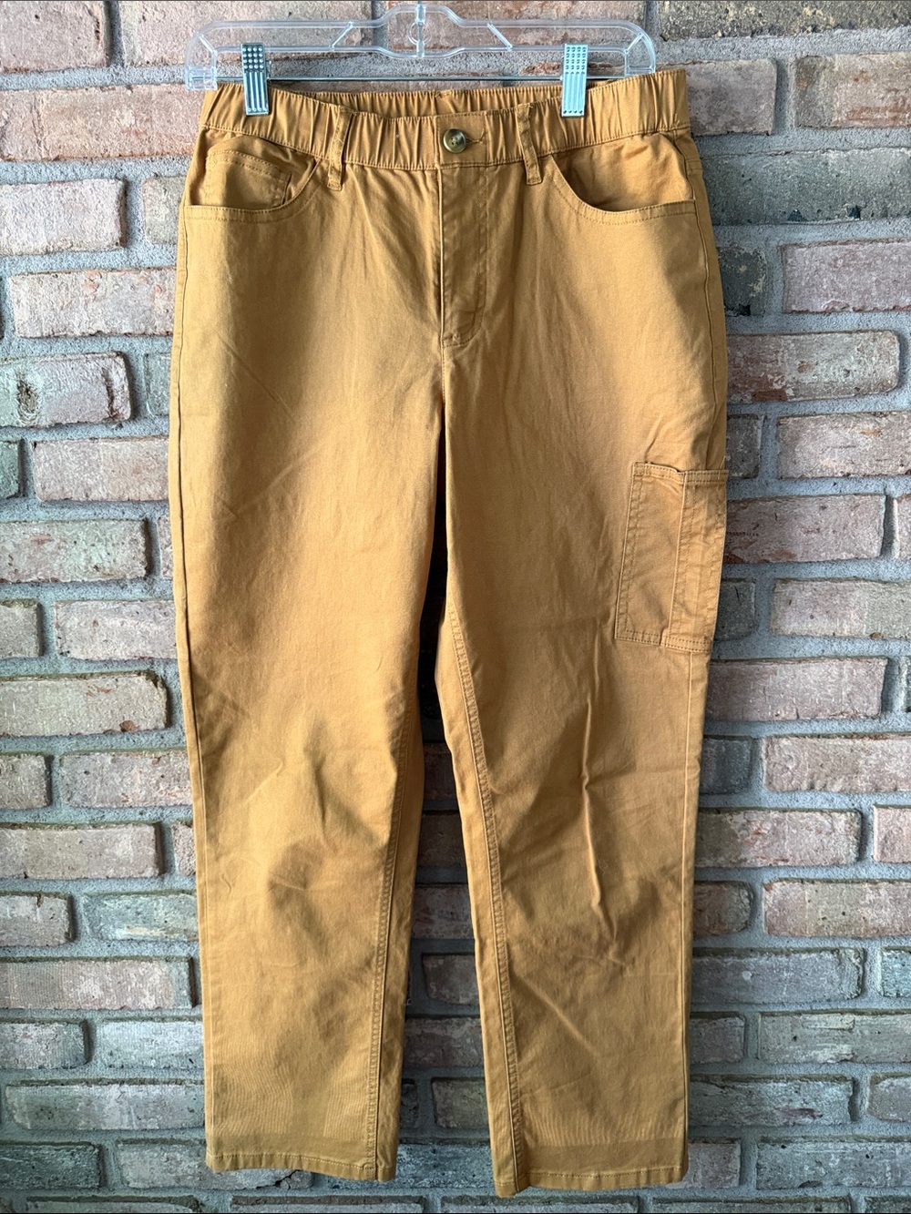 Women's Cargo Utility Pants in Tan